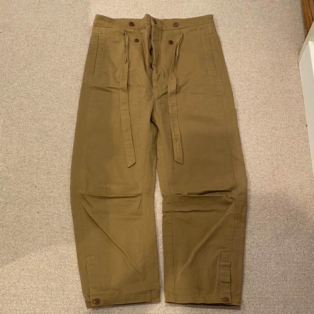 Jamie Haller The Everything Pant in Tan, sz 4 (hemmed)